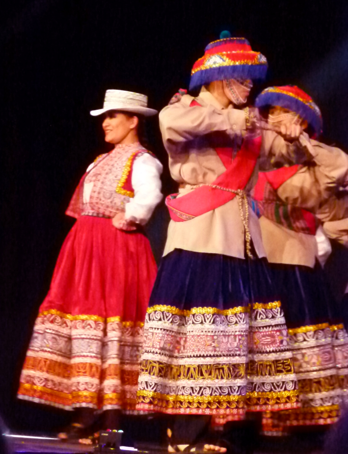 Танцоры из Перу Multicolor Folklor & Fantasía